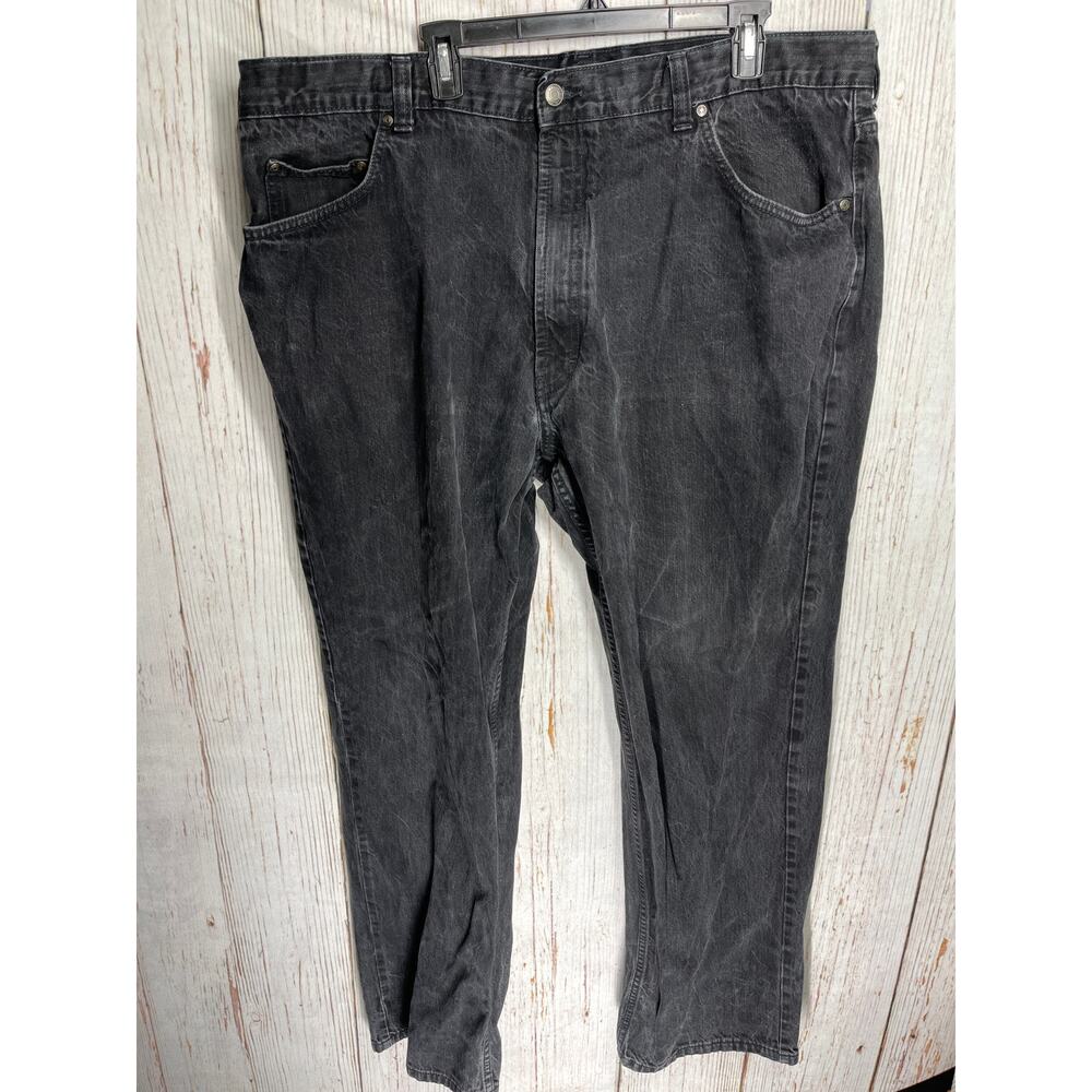 Claiborne Men Relaxed Jeans Size 46 Gray 100% Cotton